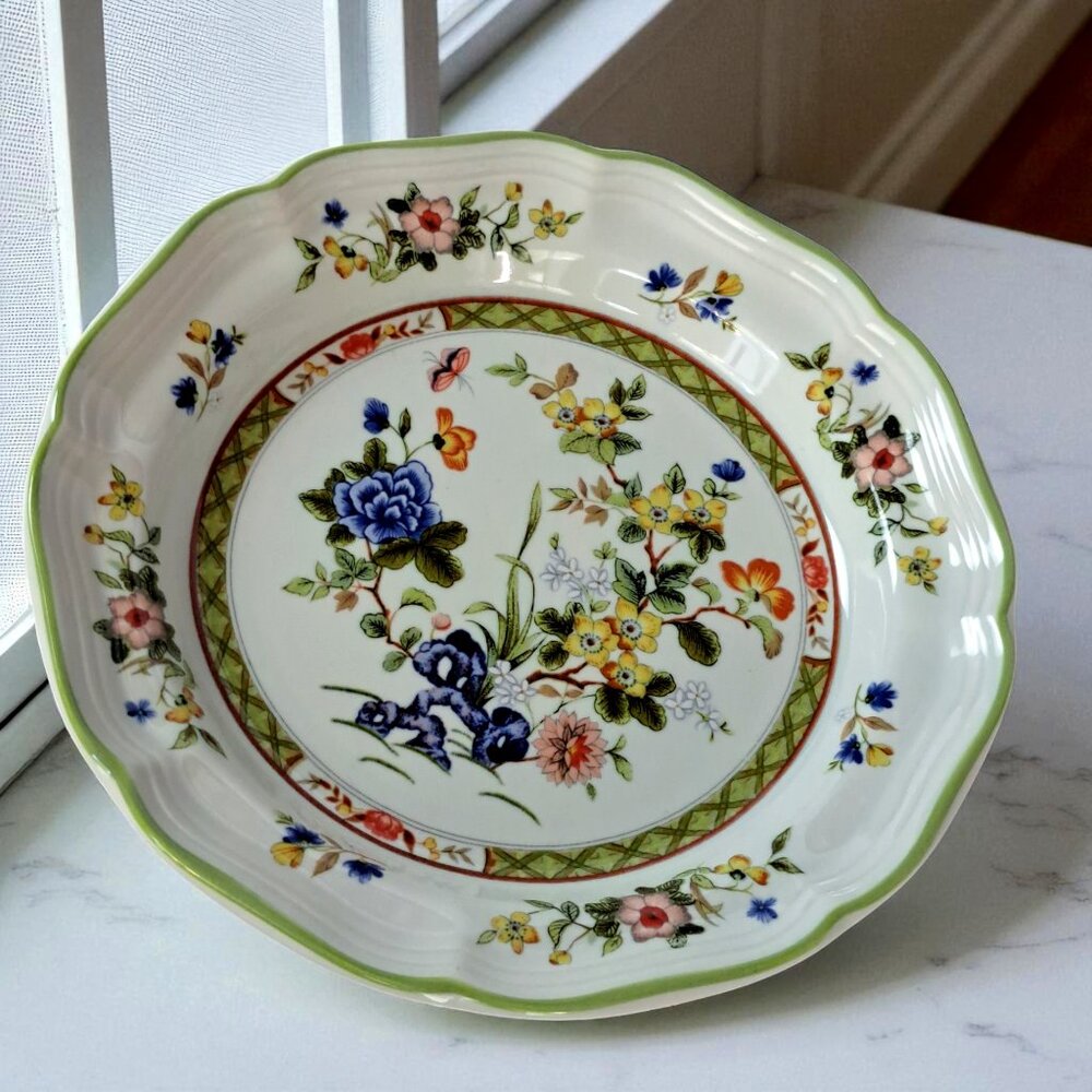 Mikasa Heritage Imari Bouquet Salad Plates F2006 set of 2 - Picture 4 of 8
